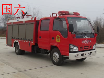 國六五十鈴水罐消防車(2-3噸)